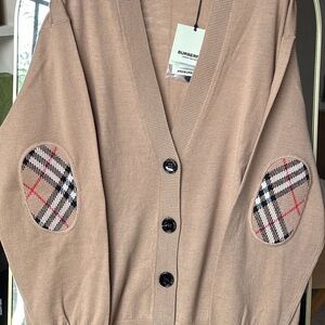 Burberry Cardigan Sweater